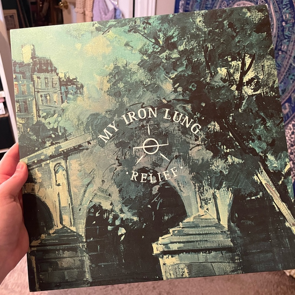 My Iron Lung Relief Vinyl Record - Green and White Pressing